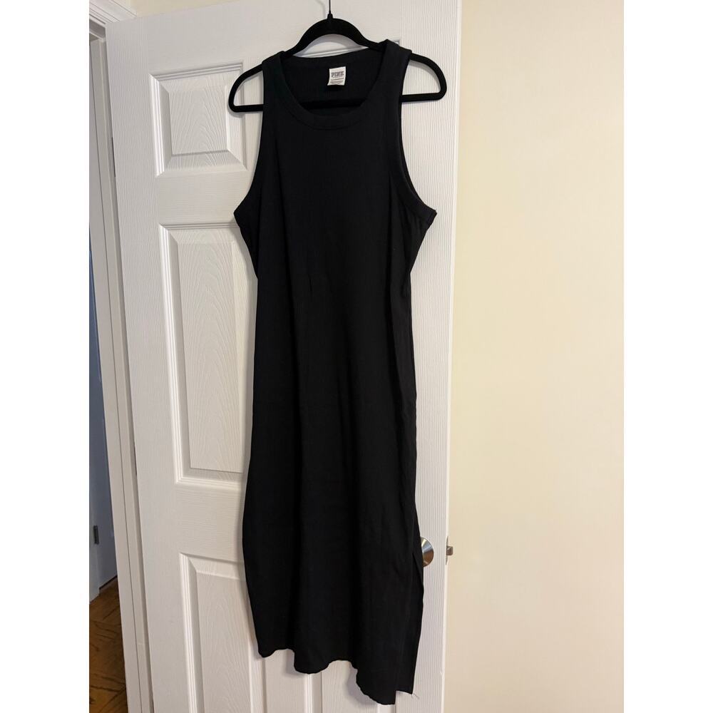 PINK black bodycon dress size XXL